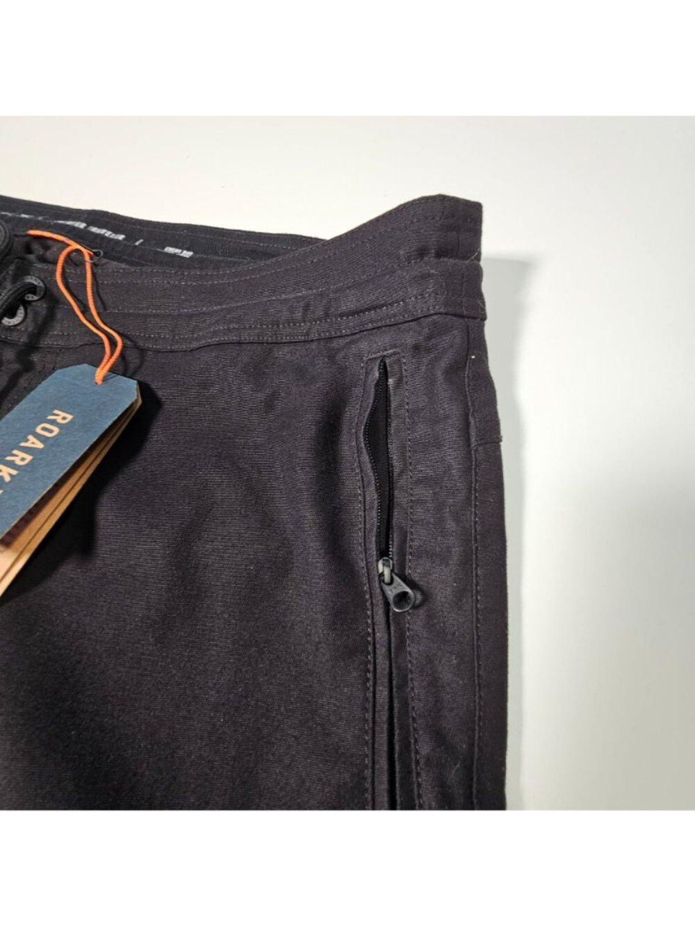Roark NWT Layover Traveler Pants Men's Size 34x30" Drawstring Stretch Black - Picture 6 of 12